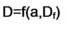  : D=f(a,Df)