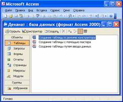     Microsoft Access     