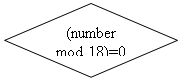 -: : (number mod 18)=0